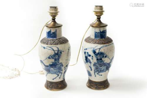 Pair of baluster vases, China, early 20th century …