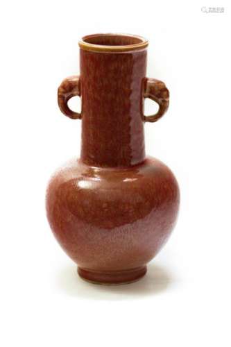 Glazed baluster vase, China, early 20th century \nP…