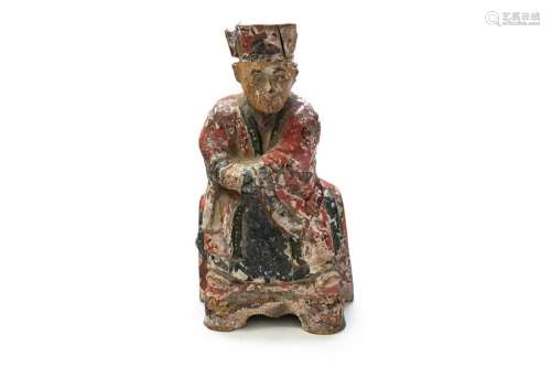 Statuette of a Faguan, China, 19th century \nTaoist…