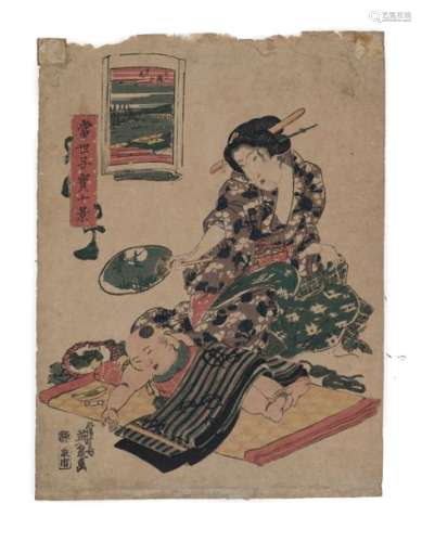 Keisai EISEN (1790 1848)