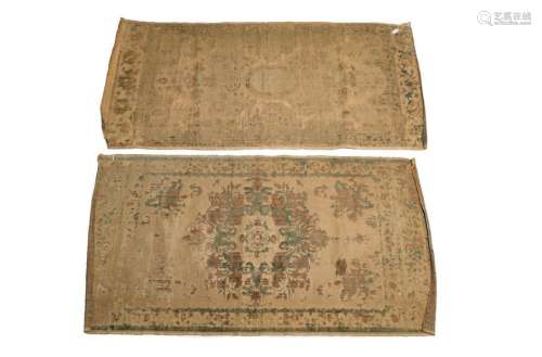 Two yastiks or divan covers, Turkey, ca. 1900 \nBur…