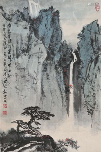 魏紫熙（1915～2002） 立轴 设色纸本