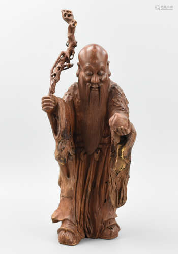 Chinese Wood Carving of 