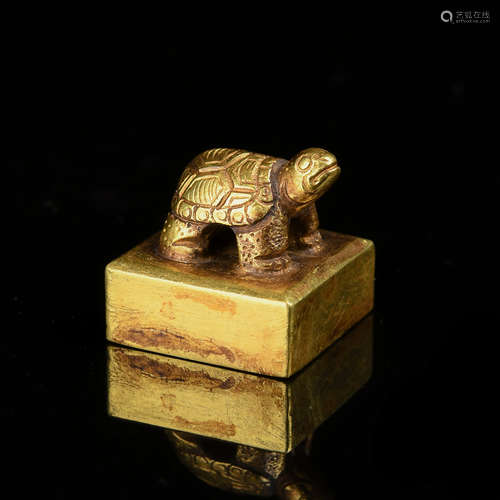 A Chinese Gold Seal