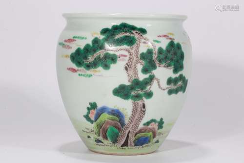 A Chinese Famille-Rose Porcelain Bowl