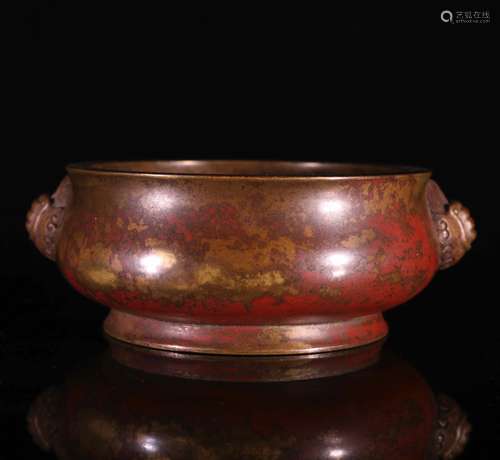 A Chinese Bronze Incense Burner