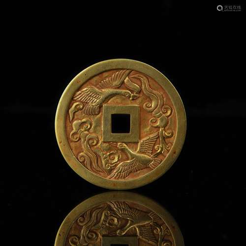 A Chinese Gold Coin