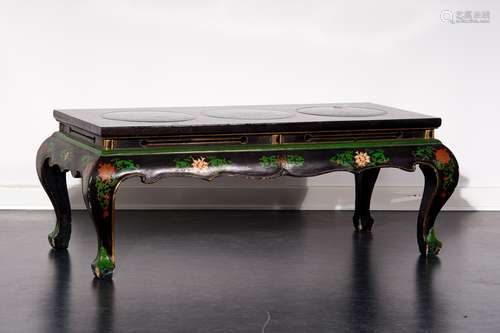 A CLOISONNE TABLE