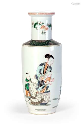 A WUCAI VASE