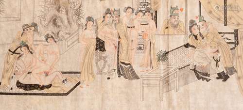 A CHINESE SEX PAINTING