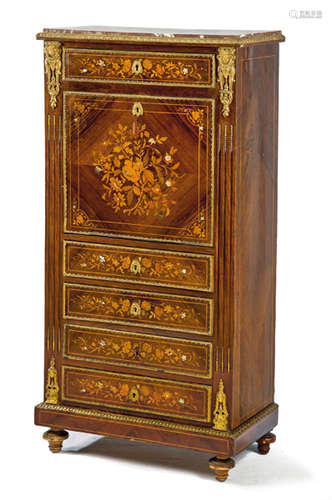 Secretaire abattant Napoleon III, Louis XVI style …