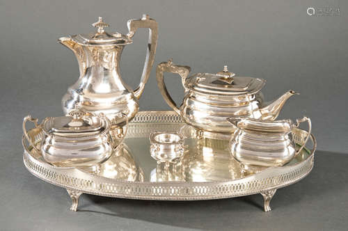 Spanish silver coffee and tea set punched 1st Pasg…