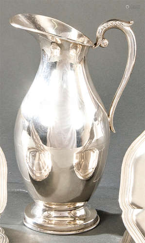 Mexican silver jug punched Law 925 by A. Fajardo.