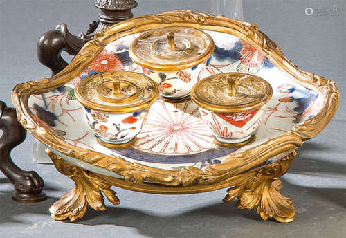 Porcelain notary of Compañía de Indias, type Imari…