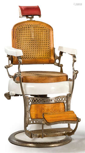 Old barber armchair barber model JASO N ° 1 ORIGIN…