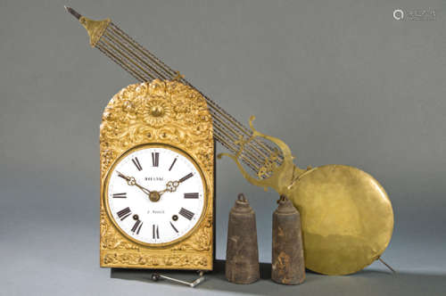 Morez or Comtoise wall clock.