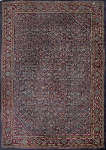 Persian Qashqai carpet in wool pp. S. XX.