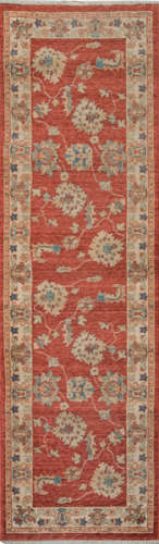 Turkmen wool carpet.