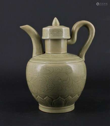 Chinese Song Porcelain YueYao TeaPot with Lid