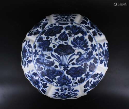 Ming Porcelain Blue&White Box