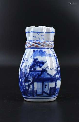 Qing Porcelain Blue&White Vase