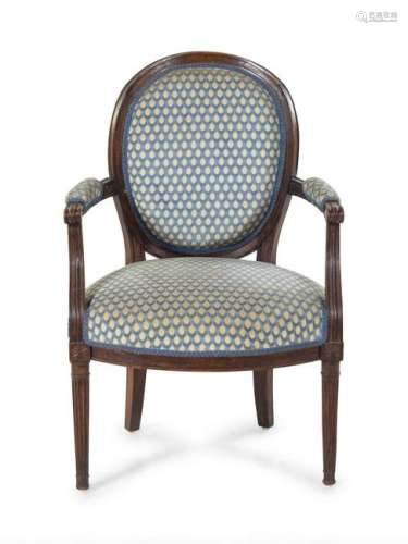 A Louis XVI Style Side Chair