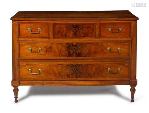 A Directoire Style Walnut Commode