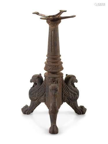 A French Cast Iron Table Base