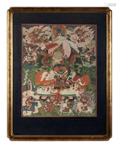 A Tibetan Thangka