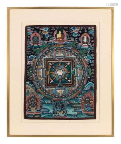 A Tibetan Thangka