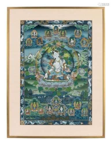 A Tibetan Thangka