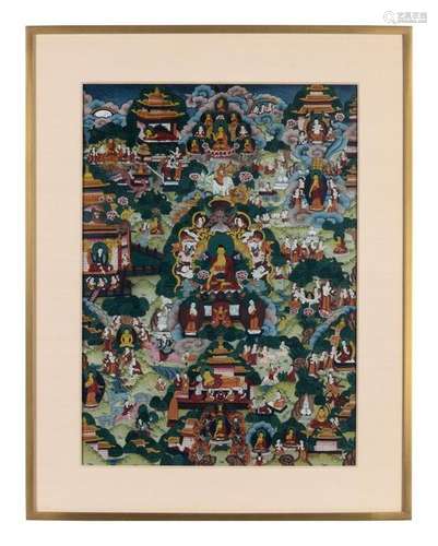 A Tibetan Thangka