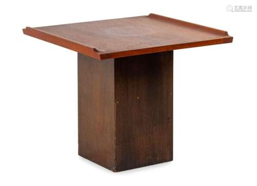 A Walnut Side Table
