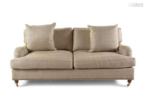 A Contemporary Upholstered Sofa