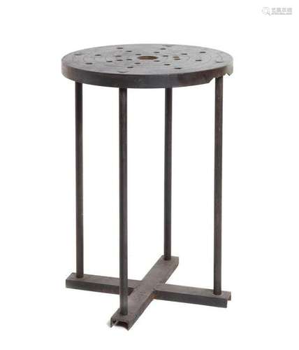 A Metal Occasional Table