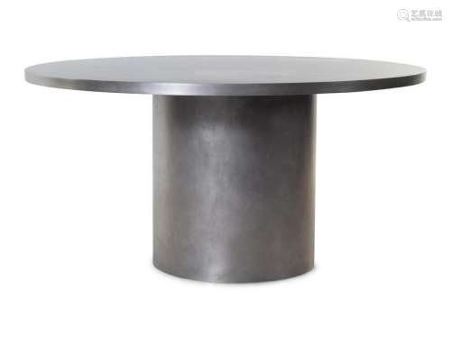 A Stainless Steel Dining Table