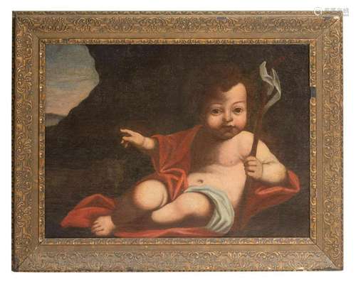 Italian School (19th Century) Draped Putto