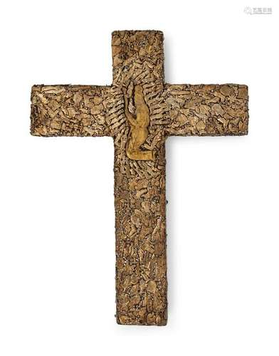 A Pressed Brass Cross