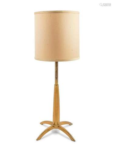 A Stiffel Brass Table Lamp