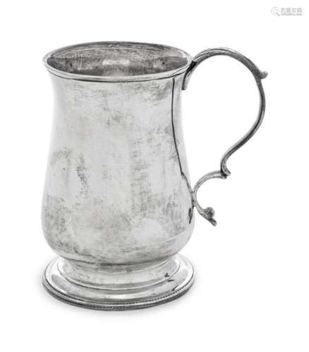 A Georgian III Silver Child's Mug