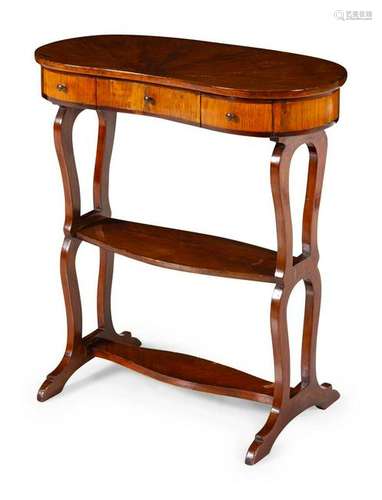 A Continental Fruitwood Table