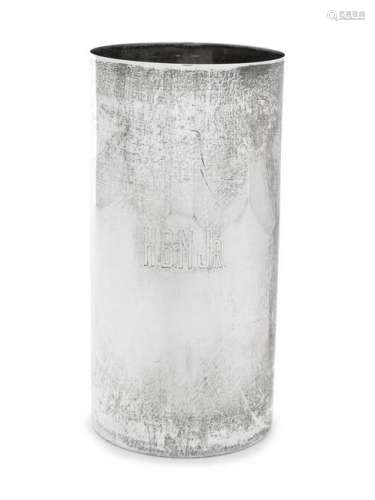 A Cartier Silver Tumbler