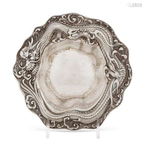 An American Silver Candy Dish