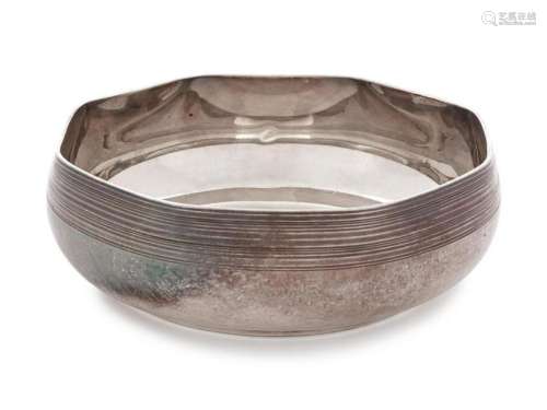 A Japanese Silver Bowl