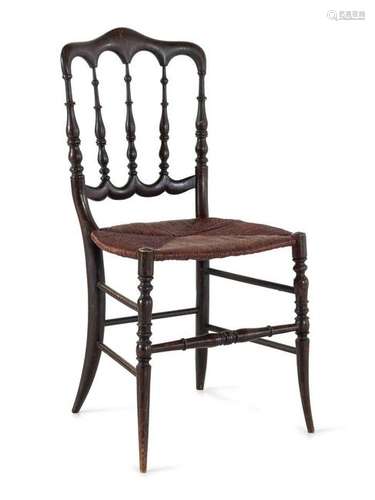 A Victorian Side Chair Height 33 x width 17 x depth 15