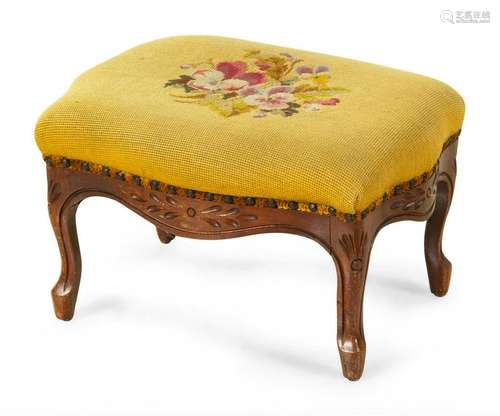 A Victorian Style Foot Stool