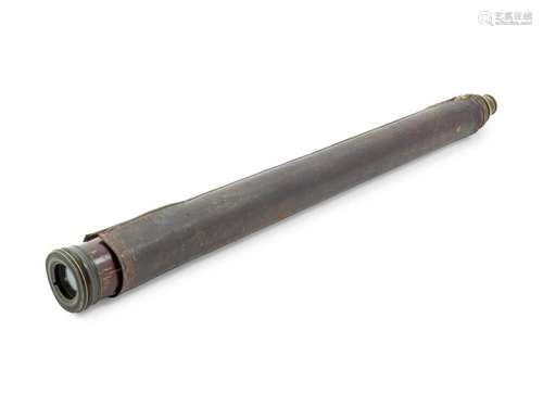 An English Leather-Clad Telescope