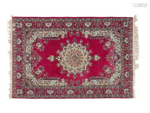 Two Persian Style Wool Rugs