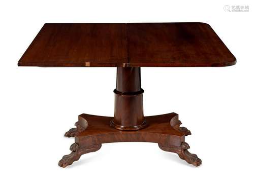 A Classical Mahogany Drop-Leaf Breakfast Table