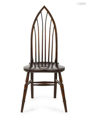 An American Cathedral Back Side Chair